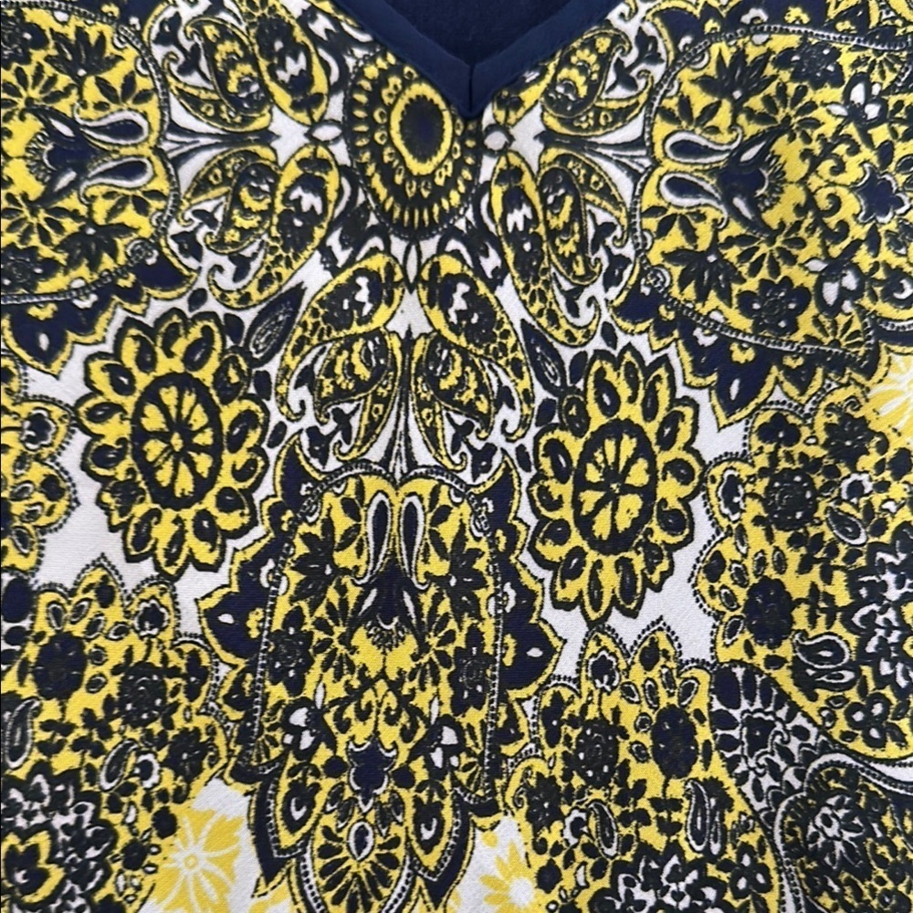 Iz Byer Blue and Yellow Tank Top Vibrant and Stylish - Picture 3 of 16